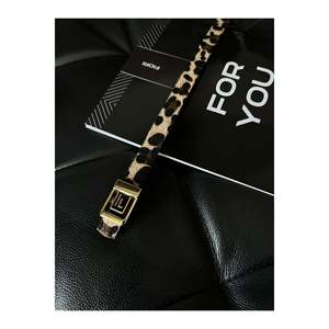Leopard Print Women's <b>Belt</b> with Gold Buckle and F Logo, Gold Women's <b>Belt</b>, <b>Trouser</b> <b>Belt</b>, Jacket <b>Belt</b> - Leopard - Product Image 3