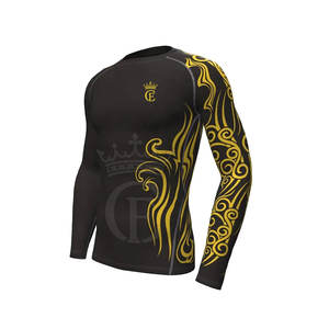 OEM Servicio Hombres Ropa deportiva Rash Guard Mangas largas Hombres de alta calidad Rash Guard para venta en línea - Product Image 2