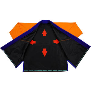 ชุดคาราเต้น้ำหนักเบาประสิทธิภาพสูงสำหรับผู้ชายและไซส์พลัส สีพื้น ผ้าฝ้าย 100% - Product Image 4