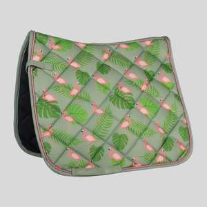 Almohadillas de sillín acolchadas suaves bordadas con logotipo personalizado de alta venta Diseño elegante Colores sólidos El mejor precio para montar clásico al por mayor - Product Image 1