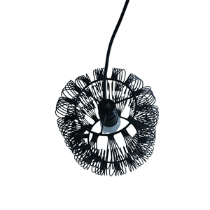 Lámpara colgante de Metal naranja negro de instalación de techo fácil de alto rango Candelabros de oficina en casa de tamaño medio para uso interior de Hotel - Product Image 3