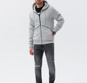 OEM Plain High Quality Blank Heavyweight Cotton Fleece <b>Full</b> <b>Zip</b> <b>up</b> <b>Hoodie</b> Custom Logo Men Zipper Hoodies & Sweatshirts - Product Image 6