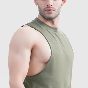 Ropa de verano Chaleco de secado rápido Hombres Sin mangas Correr Entrenamiento Fitness Top Wear Diseño personalizado Camiseta sin mangas para hombres - Product Image 6