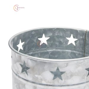 Porte-couverts galvanisé fait à la main exclusif porte-ustensiles de table de forme ronde idéal pour la maison et les ustensiles de cuisine organisateur de stockage - Product Image 5