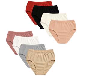 Ropa Interior Femenina de Lujo con Tacto de Seda Modal, Bragas Cómodas sin Costuras, Colección de Bragas de Modal de Primera Calidad Hechas en Turquía - Product Image 6