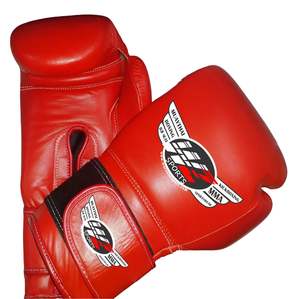 Guantes de Boxeo de Cuero de Alta Calidad, Diseño de Dedos Completos Resistentes al Viento, Correa de Muñeca Ajustable, Disponibles en Todos los Tamaños - Product Image 6
