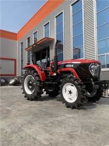 Mini Tractor Agrícola Usado de 100HP con Arranque Eléctrico, Certificado CE, con Motor y Bomba, 4x4, para Uso Agrícola - Product Image 2