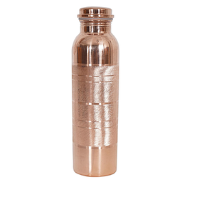 Botella de Cobre con Taza, Utensilios de Cocina y Mesa, Botellas de Agua de Cobre Puro Disponibles a un Precio Accesible - Product Image 1