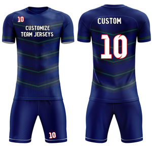 Camiseta de fútbol para hombres 2025 nuevos uniformes de entrenamiento de atletas de fútbol universitario de invierno logotipo personalizado nombre Número 100% poliéster - Product Image 3