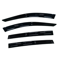 Pare-soleil de fenêtre de porte de voiture Subaru Levorg 2021 et plus, protection contre la pluie, GCS SB1005, fabriqué en acrylique, ruban adhésif double face, ventilation
