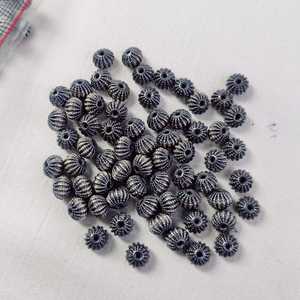 El más vendido hecho a mano Navajo Sterling Silver Beaded Bracelet Necklace Beautiful Navajo Silver Beaded Her Stone Material Gift Idea - Product Image 2