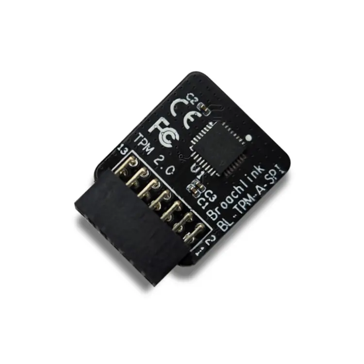 BL-TPM-A-SPI ASUS14ピン14-1ピンR2.0SPI TPM 2.0 SLB9670VQ2.0信頼できるプラットフォームモジュールASUSマザーボードtpm2.0モジュール (PC用)