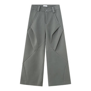 เสื้อฮู้ดกำมะูลของผู้ชายสำหรับฤดูใบไม้ร่วงฤดูหนาวผ้าคอตตอนเนื้อหนาอบอุ่นออกแบบให้มีซับในโลโก้ได้ตามต้องการ - Product Image 5