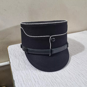 Raro francés clásico III Kepi hecho a mano bordado de lingotes sombreros antiguos fabricación tocado 1829 1914 - Product Image 2