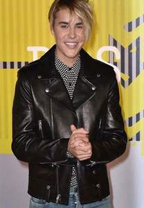 Veste en cuir JUSTIN BIEBER - Product Image 3