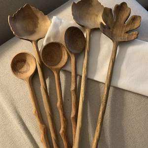 High Quality <b>Wooden</b> <b>Spoon</b> Set With Ergonomic Handle Providing Comfortable Grip And Control During <b>Cooking</b> Tasks - Product Image 4