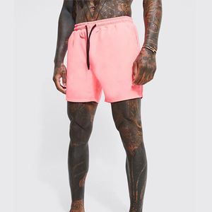 2025 verano Swin corto High Street cómodo hombres pantalones cortos de baño dos bolsillos cordón personalizado al por mayor Venta caliente ropa de moda - Product Image 1
