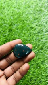 Cabujón de piedras preciosas sueltas de piedra de sangre natural, cabujón de cristal de todos los tamaños con forma de mezcla pulida para hacer colgantes de joyería, - Product Image 6