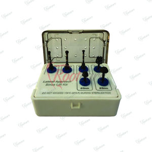 Artículo de Venta caliente Rootcare 6 piezas implante Dental sinusal diamante taladro Kit negro Lateral enfoque Dental conjunto instrumentos quirúrgicos - Product Image 3