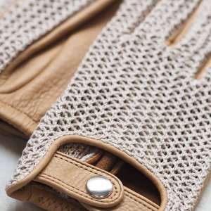 Vente chaude Gants de mode pour hommes Respirant Anti-Rides Prix raisonnables Conception la plus demandée Derniers tissus Matériau en cuir - Product Image 2