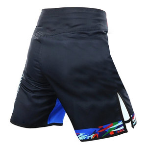 Men's High Quality 100% Polyester Sublimated Print MMA <b>Shorts</b> Quick Dry <b>Grappling</b> Sportswear Martial Arts MMA <b>Shorts</b> - Product Image 2