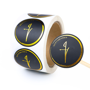 Tem nhãn dán sinh học thân thiện với môi trường, tùy chỉnh, ép nổi bóng mờ, chống thấm nước, ép kim vàng dùng cho mỹ phẩm - Product Image 2