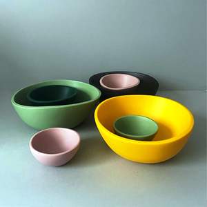 Tazón de Servir Hecho a Mano de Resina Ecológica, Pulido, Color Personalizado, Apto para Lavavajillas, para Fiestas y Uso Doméstico, Hecho en India - Product Image 6