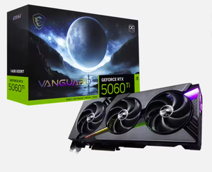 Tarjeta Gráfica VANGUARD MSI RTX5060 SOC 16GB GDDR7 Ti de Grado Industrial GeForce OEM con 3 Años de Garantía - Product Image 1