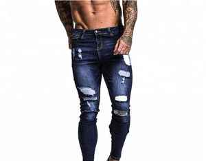 Pantalones vaqueros holgados de algodón 100% de alta calidad, Pantalones rectos lavados Vintage de fabricante personalizado para hombres - Product Image 4