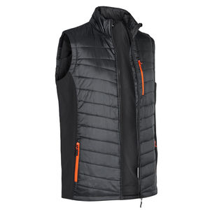 Nueva llegada de los hombres Puffer chaleco chaqueta impermeable y cremallera chaleco cálido Puffer chaleco sin mangas - Product Image 1