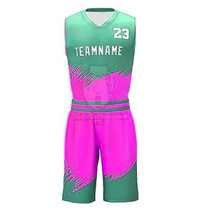 Créez votre propre logo, uniforme de basket-ball respirant et léger, sublimation, prix de gros, vente chaude, qualité supérieure - Product Image 2