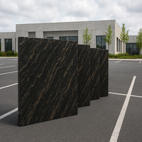 Carreaux et dalles en granit noir naturel Tailles personnalisées et standard pour la construction extérieure à l'échelle mondiale