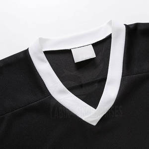 Meilleure vente Maillot de hockey sur glace respirant et durable pour hommes Nom de l'équipe personnalisable Différentes couleurs Vêtements d'équipe pour adultes OEM - Product Image 4