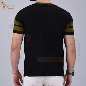 Camisetas de hombre de tamaño personalizado con diseño de patrón 220 gramos peso de tela fabricante directo en Pakistán - Product Image 5