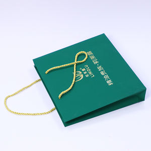 Sac en papier de luxe personnalisé avec texture spéciale pour les cosmétiques, les flacons de parfum, les emballages de bijoux, les sacs cadeaux, les sacs de shopping avec votre propre LOGO - Product Image 2