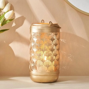 Available High Quality Round Available Glass Candle <b>Jar</b> for Home & Hotel Decoration New Design Best Price Metal Candle Lantern - Product Image 2
