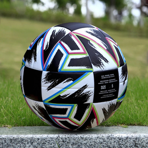 Balón de fútbol profesional de alta elasticidad de la liga oficial de Miraj para hombre/mujer, pelota de partido de 5 de tamaño bajo de PU unida sin costuras - Product Image 6