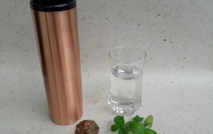 Eco-Friendly Plain Design Copper <b>Water</b> <b>Bottle</b> Smooth Polished Finishing Large Capacity for <b>Daily</b> Hydration Traditional Wellness - Product Image 5