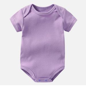 เสื้อผ้าเด็ก unisex คุณภาพสูงสำหรับฤดูร้อนชุดรอมเปอร์ชิ้นเดียวแขนสั้นลาย GOTS Oeko tex ได้รับการรับรองแบบกำหนดเองพิมพ์ลาย0-24เมตร - Product Image 5