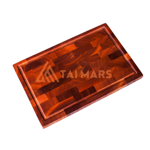 Tabla de cortar de grano final de Acacia con tabla de cortar de madera TAIMARS - Product Image 3