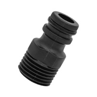 Raccord fileté pour pistolet d'arrosage, adaptateur de robinet en plastique pour tuyau d'irrigation