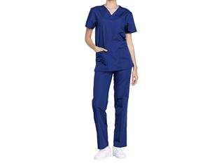 Uniformes Médicos para Mujer de Primera Calidad, Conjuntos Elegantes, 72% Poliéster, 21% Rayón, 7% Elastano, Tela Tejida - Product Image 1