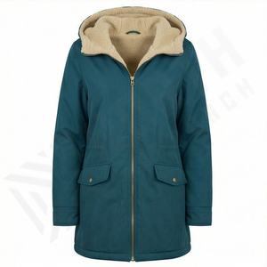 Men's Winter <b>Thick</b> Parka Jacket <b>Quilted</b> Coat Puffer Hood Full Sleeve Cotton Fleece Formal New Design Warm Outerwear - Product Image 1