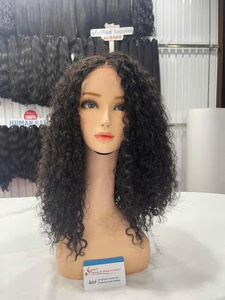 วิกผมบ๊อบสั้นแบบไม่ต้องใช้กาววิกผมคนแท้แบบมีลูกไม้ด้านหน้าสำหรับผู้หญิงผิวดำวิกผมดิบแบบเวียดนามความละเอียดสูง - Product Image 4