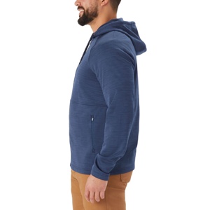 Sudadera con capucha de gran tamaño de algodón 100% para hombre, gran oferta, sudadera transpirable de secado rápido con cremallera para ropa informal de invierno - Product Image 5