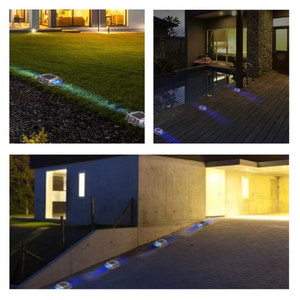 Không dây IP68 không thấm nước năng lượng mặt trời <span class=keywords><strong>blinker</strong></span> đường <span class=keywords><strong>Stud</strong></span> màu xanh LED nhà để xe ánh sáng năng lượng mặt trời đường <span class=keywords><strong>Stud</strong></span> - Product Image 5