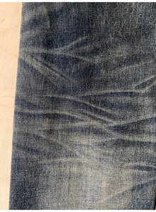 Fabriqué au Pakistan Lotfeel OEM Personnalisé Denim de haute qualité déchiré Coupe ajustée Homme Coton Lavage intensif Denim japonais Selvedge - Product Image 4