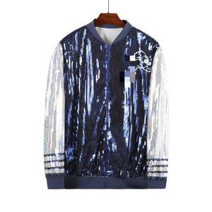 Blouson aviateur à sequins de couleur bleue et rouge pour <span class=keywords><strong>femme</strong></span> Buffalo - Product Image 3