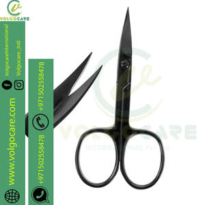 Tijeras profesionales para uñas de acero inoxidable de alto carbono al por mayor 2025, tijeras de Manicura en estilo único - Product Image 3