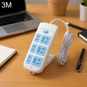 ปลั๊กไฟอัจฉริยะแบบตั้งโต๊ะ 3M ป้องกันไฟกระชาก 8 ช่องเสียบ - Product Image 3